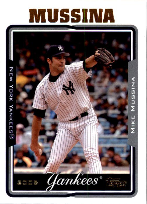2005 Topps 147 Mike Mussina