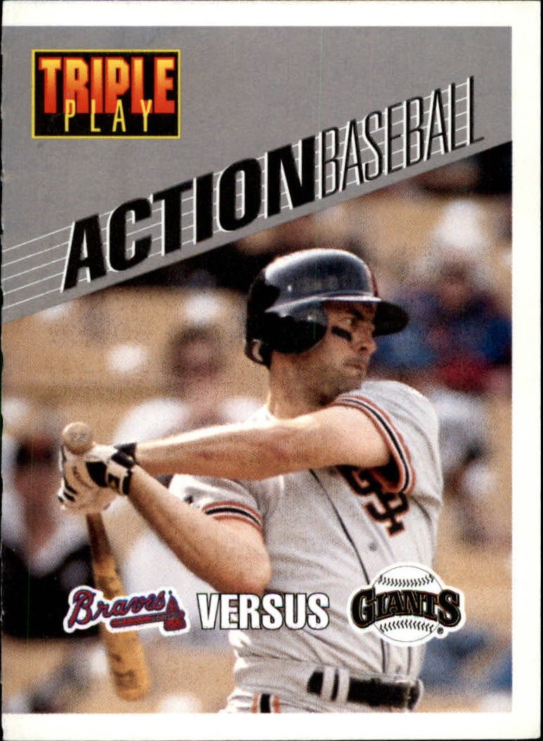 1993 Triple Play Action 11 Will Clark