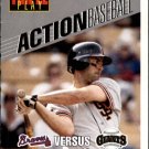 1993 Triple Play Action 11 Will Clark 1993 Triple Play Action 11 Will Clark