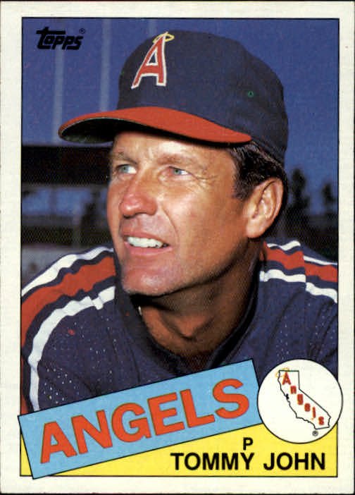 1985 Topps 179 Tommy John