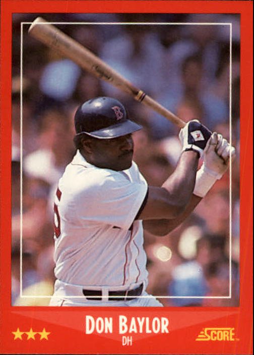 1988 Score 250 Don Baylor