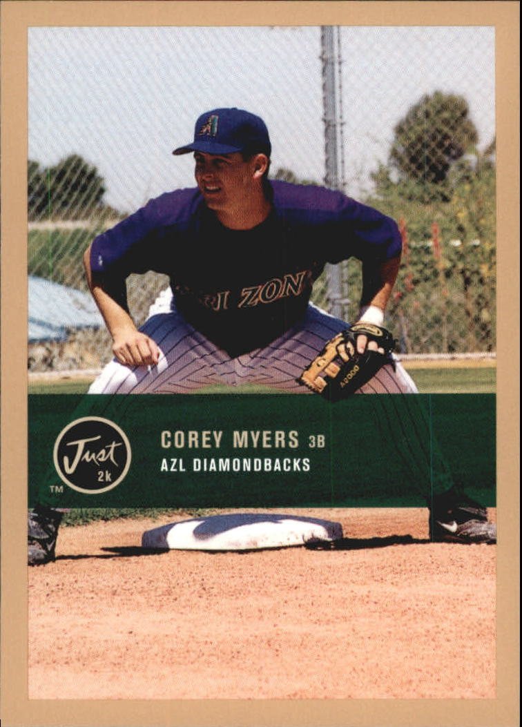 2000 Just Gold 167 Corey Myers