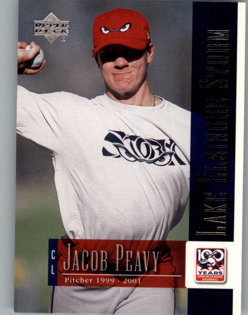 2001 Upper Deck Minors Centennial #84 Jake Peavy