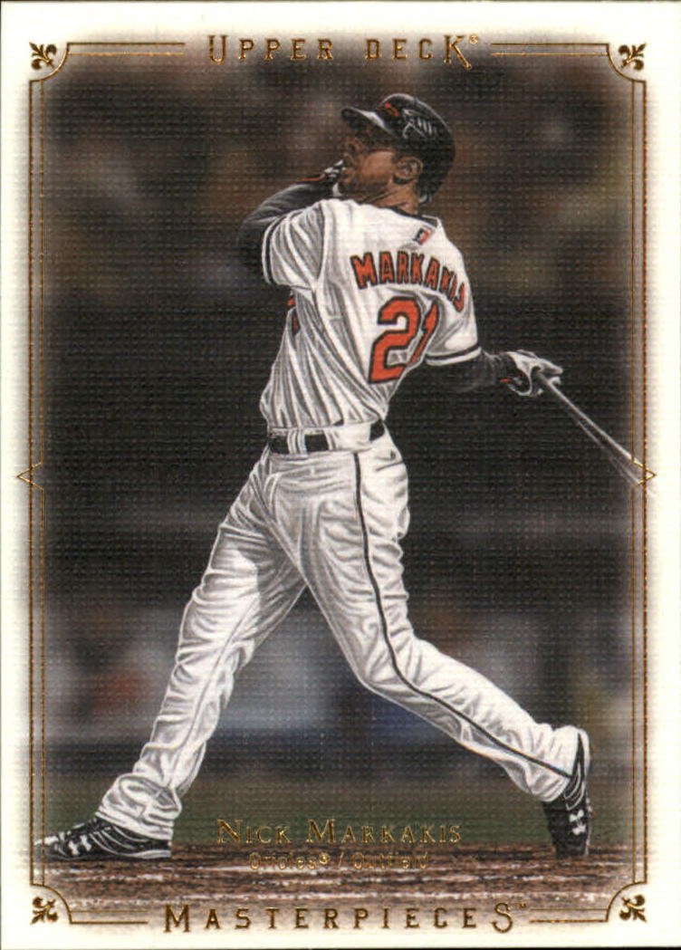 2008 UD Masterpieces 10 Nick Markakis