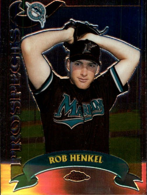 2002 Topps Chrome Traded T120 Rob Henkel RC