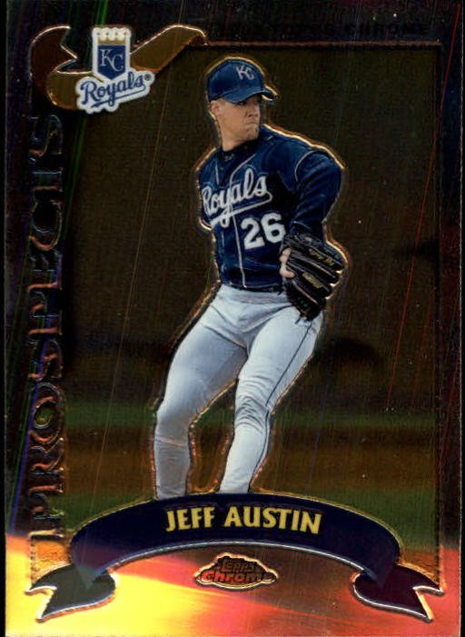 2002 Topps Chrome Traded T183 Jeff Austin RC
