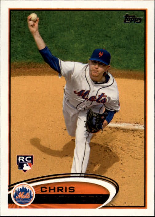 2012 Topps 325 Chris Schwinden RC