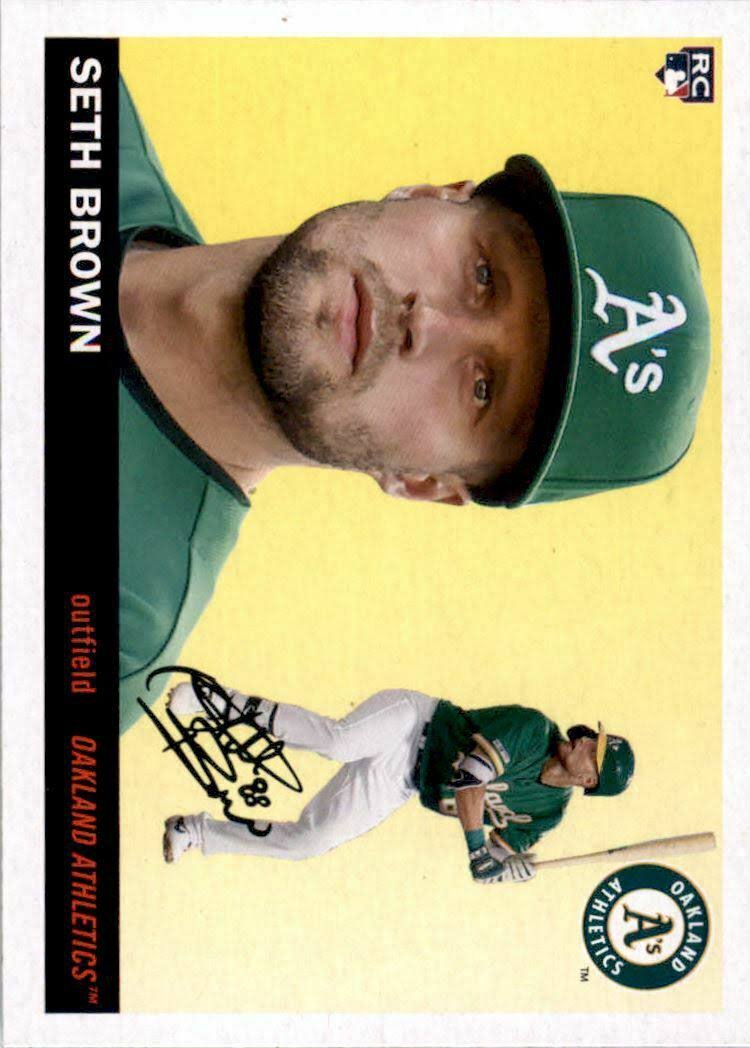 2020 Topps Archives 13 Seth Brown RC