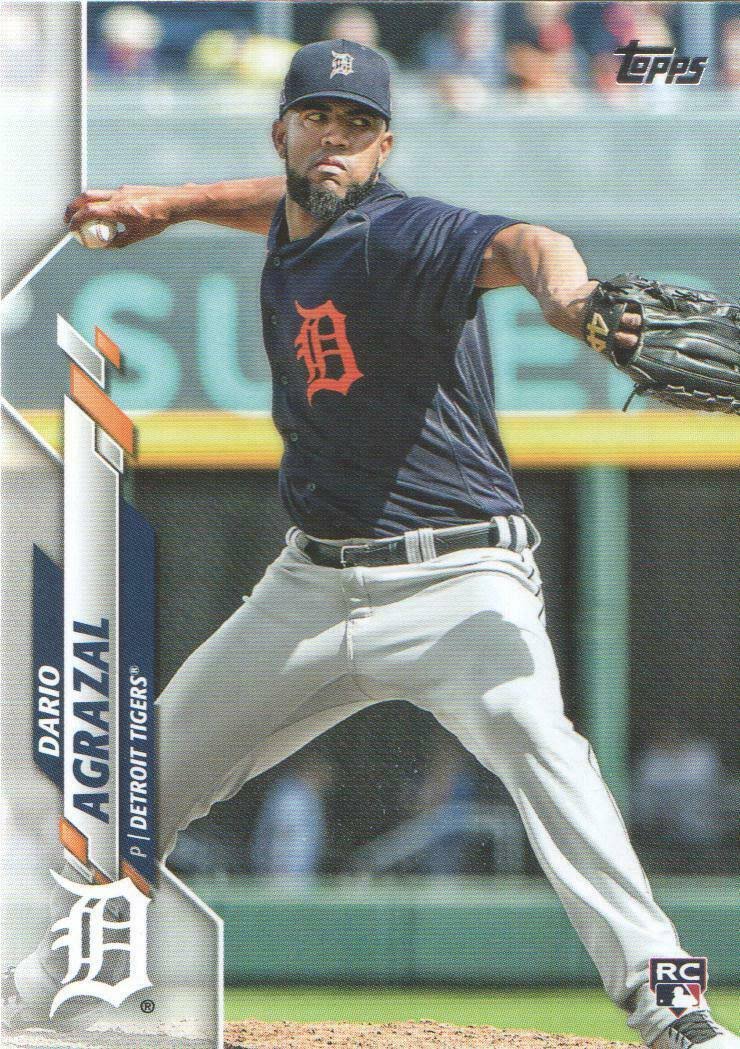 2020 Topps Update U265 Dario Agrazal RC
