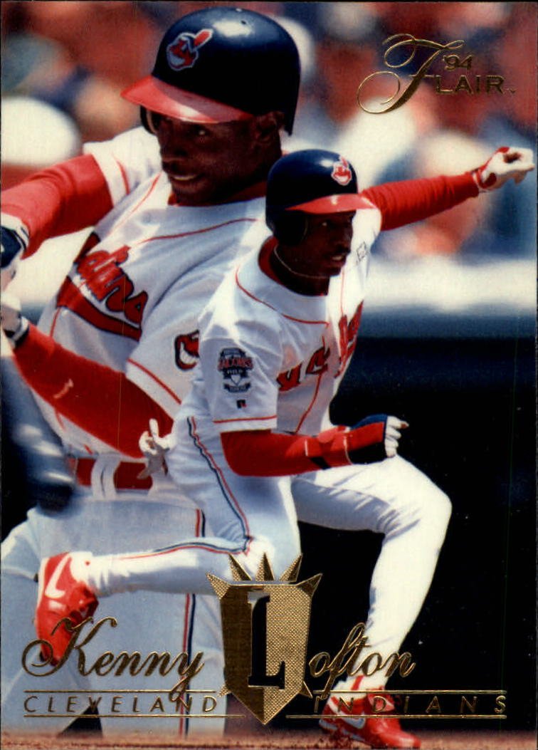 1994 Flair 283 Kenny Lofton