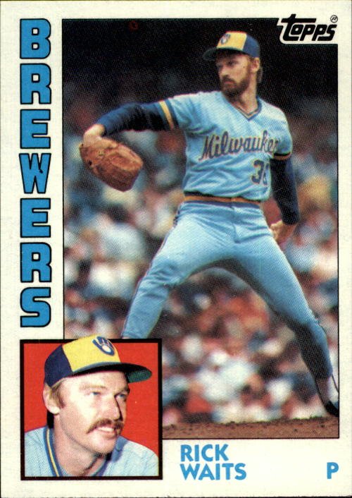 1984 Topps 218 Rick Waits