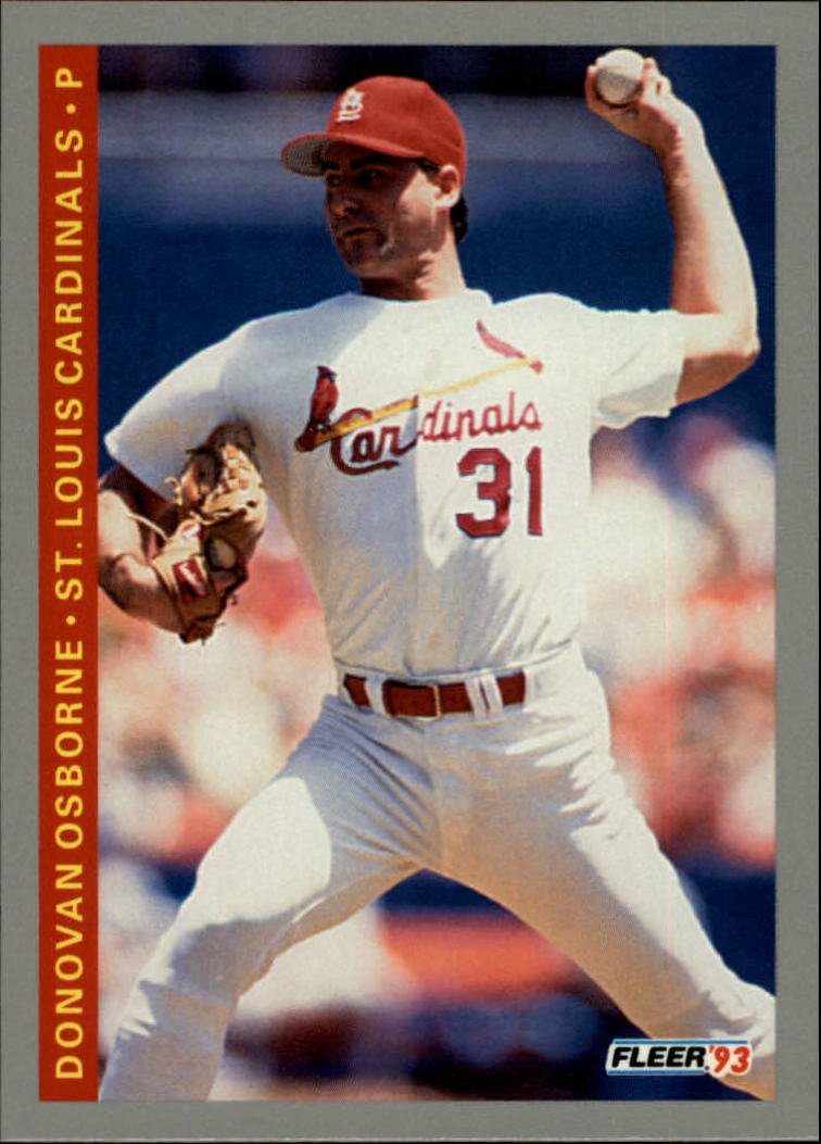 1993 Fleer 129 Donovan Osborne