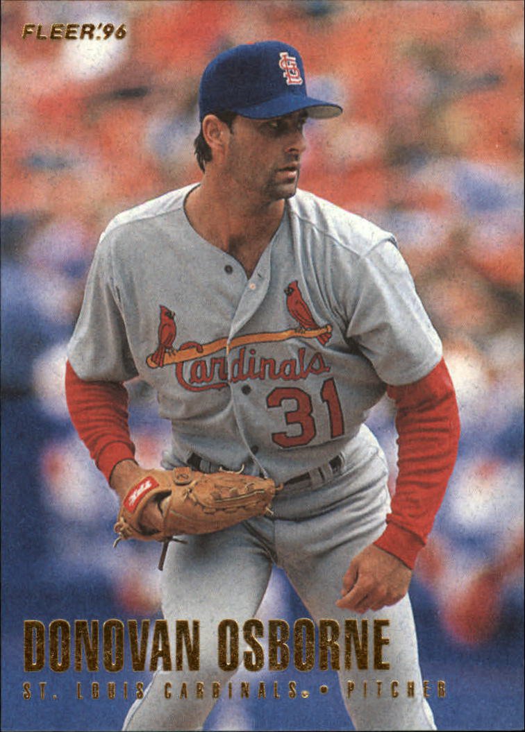 1996 Fleer 552 Donovan Osborne