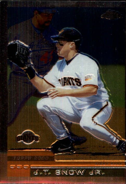 2000 Topps Chrome 35 J.T. Snow