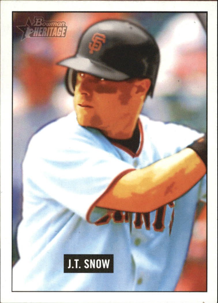 2005 Bowman Heritage 91 J.T. Snow