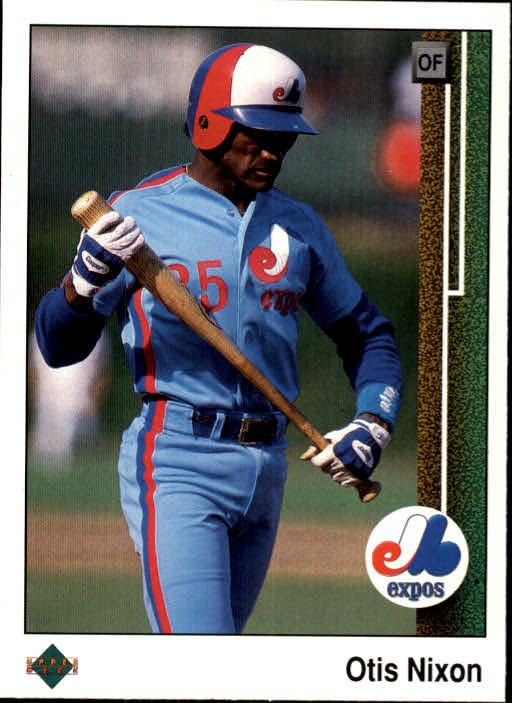 1989 Upper Deck 480 Otis Nixon