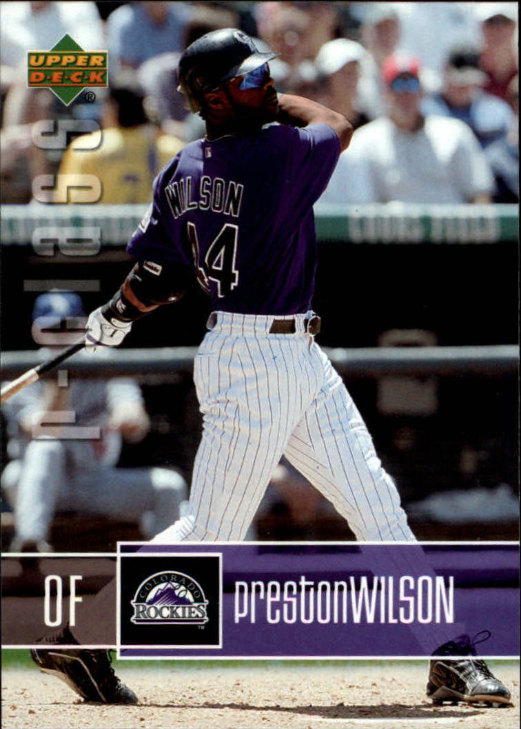 2004 Upper Deck r-class 66 Preston Wilson