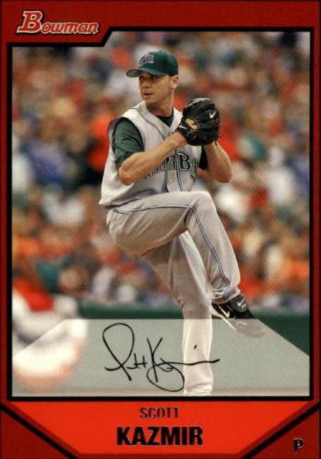 2007 Bowman 78 Scott Kazmir