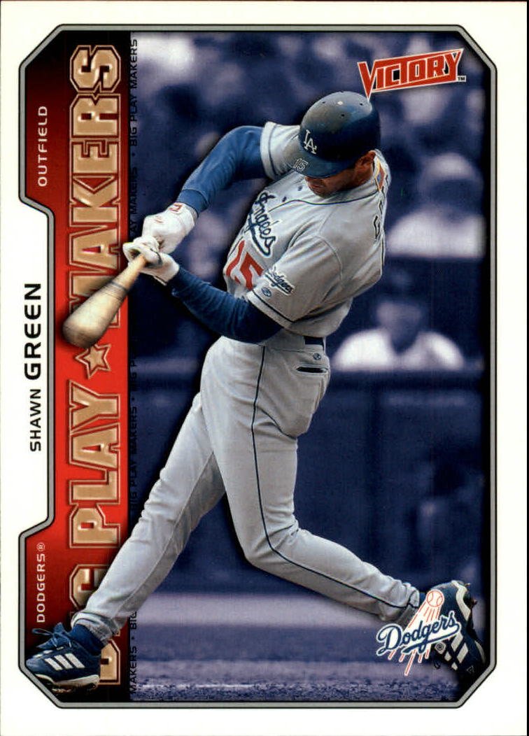 2002 Upper Deck Victory 544 Shawn Green BPM