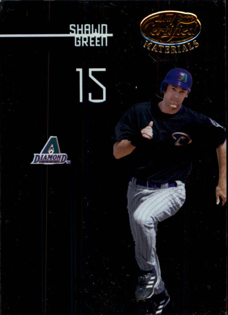 2005 Leaf Certified Materials 136 Shawn Green D'backs