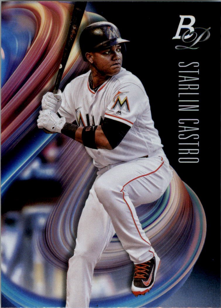 2018 Bowman Platinum 78 Starlin Castro