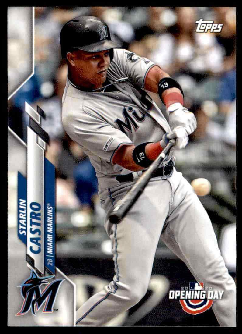 2020 Topps Opening Day 181 Starlin Castro