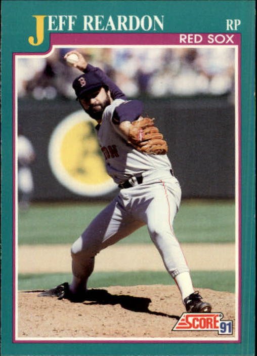 1991 Score 164 Jeff Reardon UER