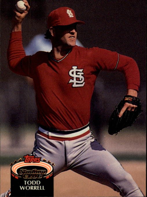 1992 Stadium Club 703 Todd Worrell