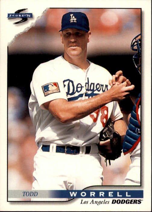 1996 Score 157 Todd Worrell