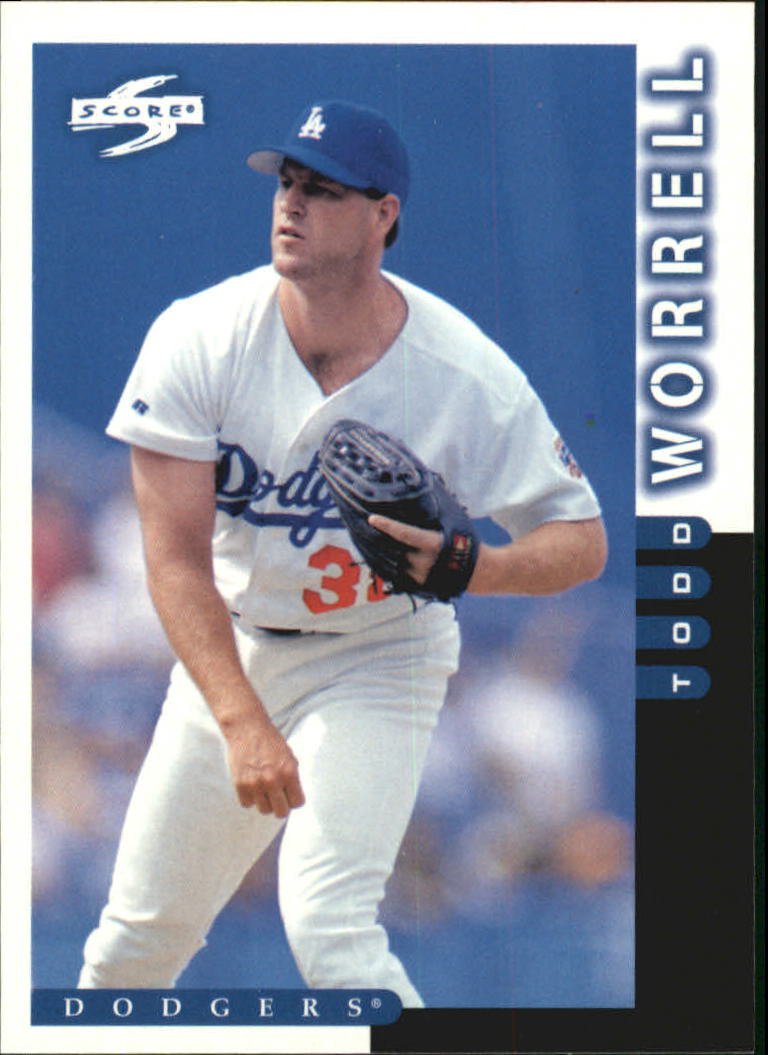 1998 Score 128 Todd Worrell
