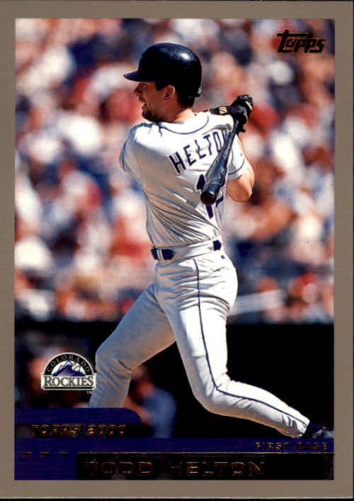 2000 Topps 395 Todd Helton0.6