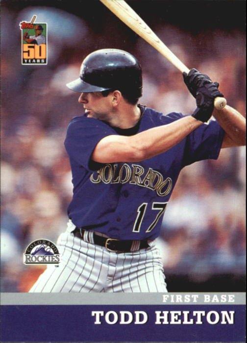2001 Post 18 Todd Helton