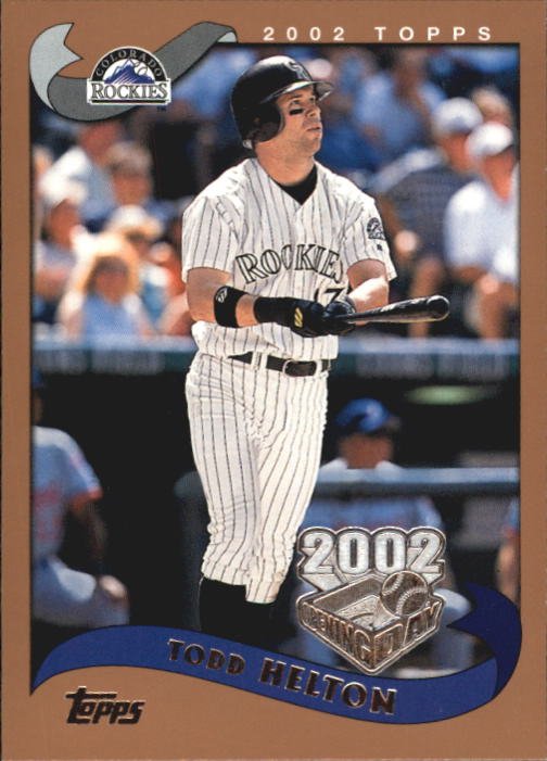 2002 Topps Opening Day 106 Todd Helton