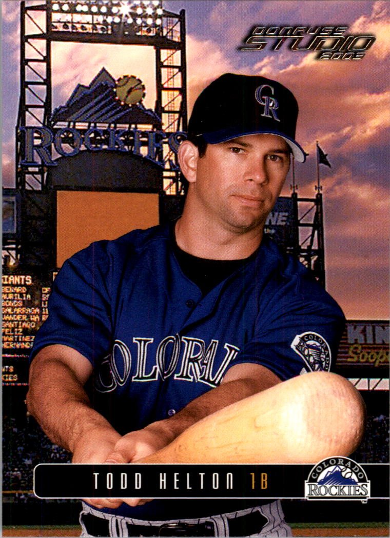 2003 Studio 122 Todd Helton