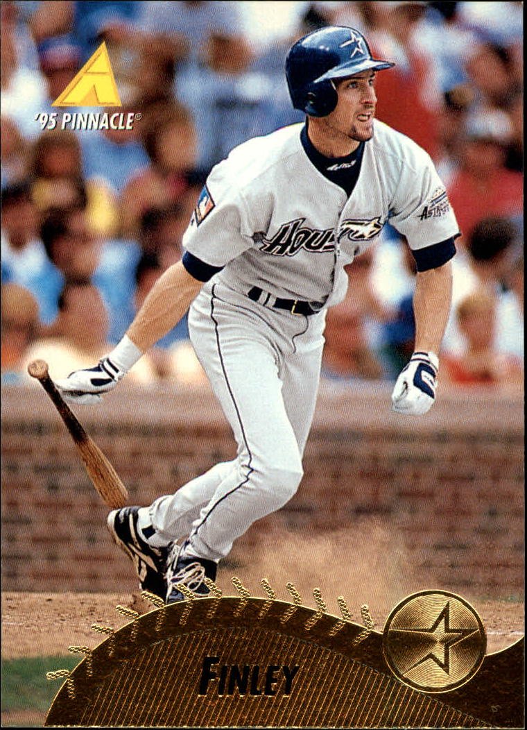 1995 Pinnacle 114 Steve Finley