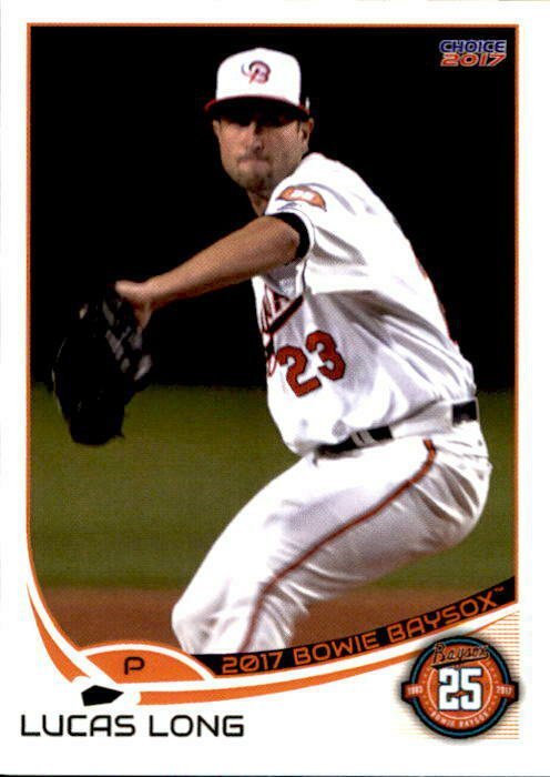 2017 Bowie Baysox Choice 14 Lucas Long