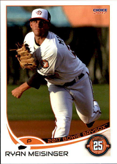 2017 Bowie Baysox Choice 17 Ryan Meisinger