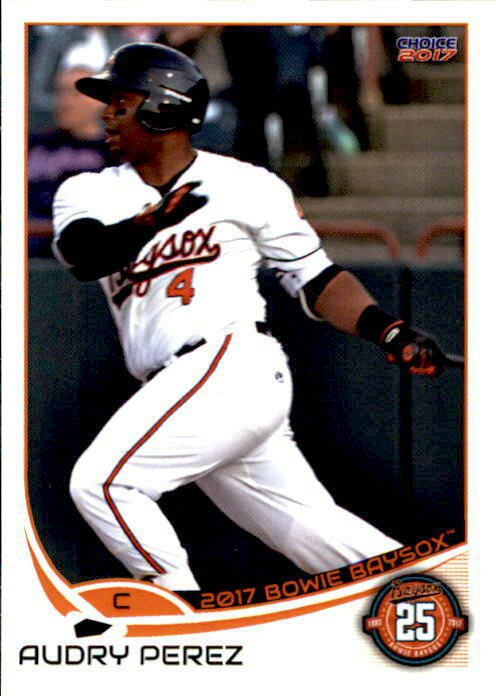 2017 Bowie Baysox Choice 20 Audry Perez