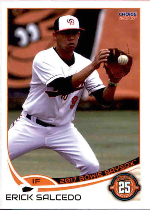 2017 Bowie Baysox Choice 24 Erick Salcedo