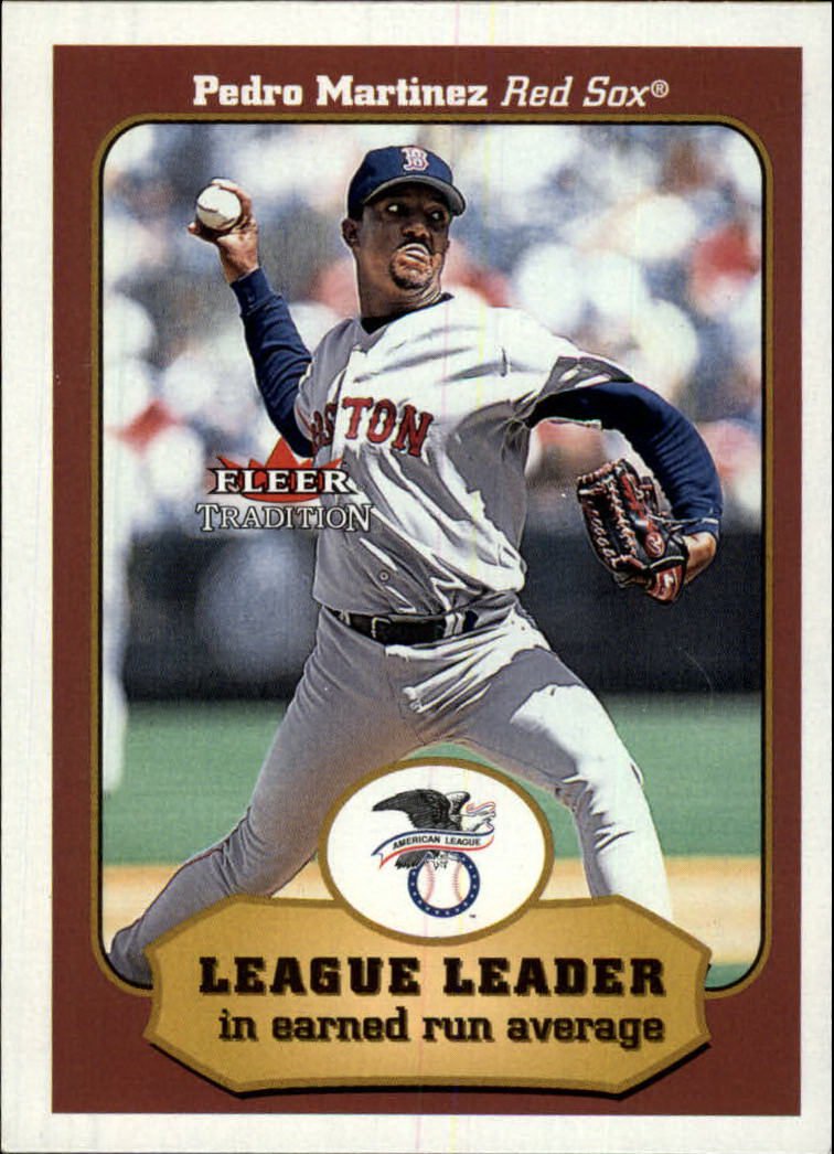 2001 Fleer Tradition 406 Pedro Martinez LL