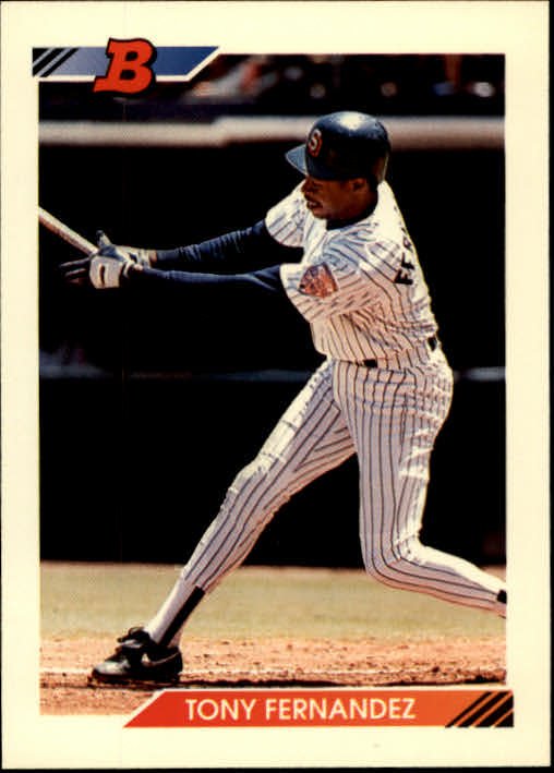 1992 Bowman 293 Tony Fernandez
