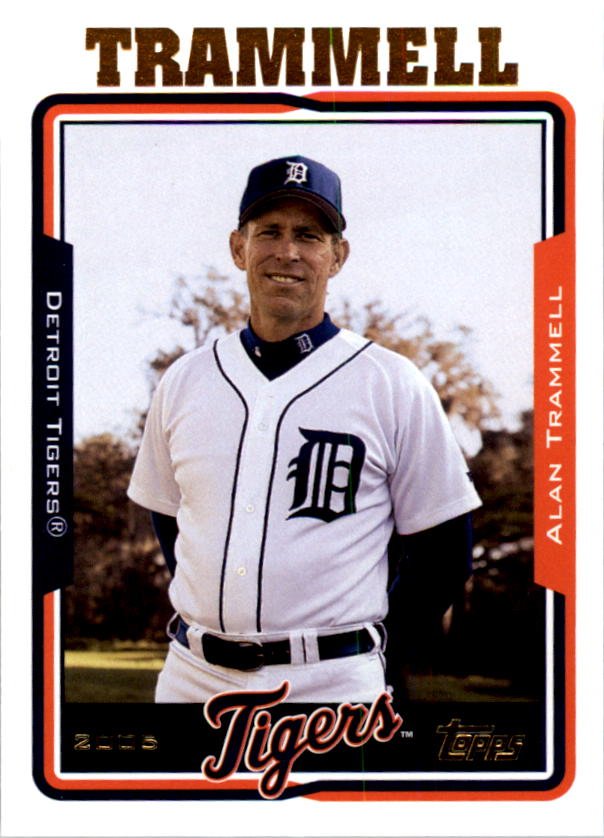 2005 Topps 277 Alan Trammell MG