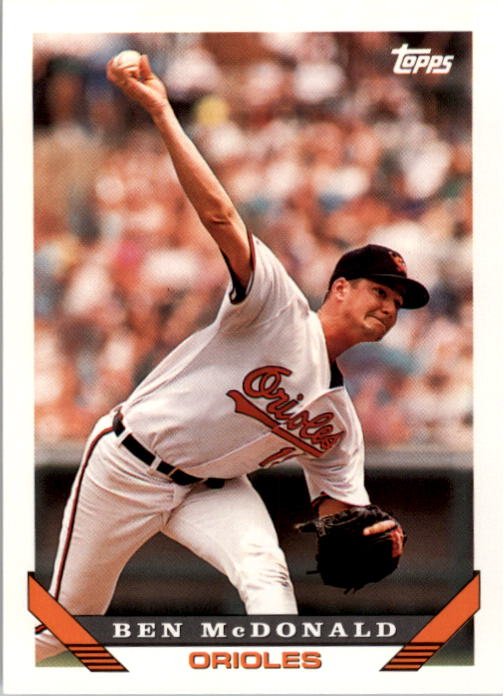1993 Topps 218 Ben McDonald