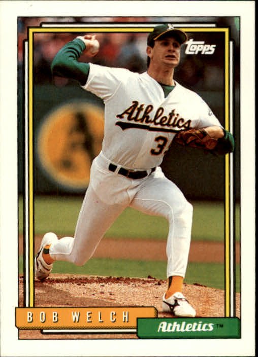 1992 Topps 285 Bob Welch