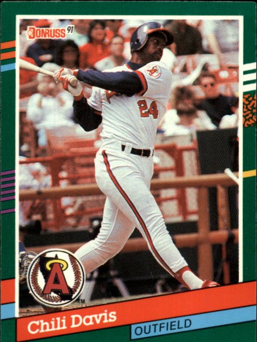 1991 Donruss 580 Chili Davis