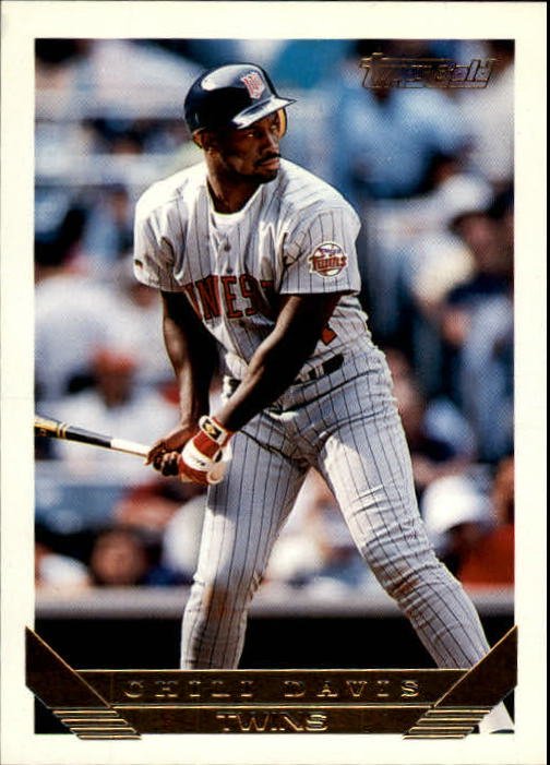 1993 Topps Gold 455 Chili Davis