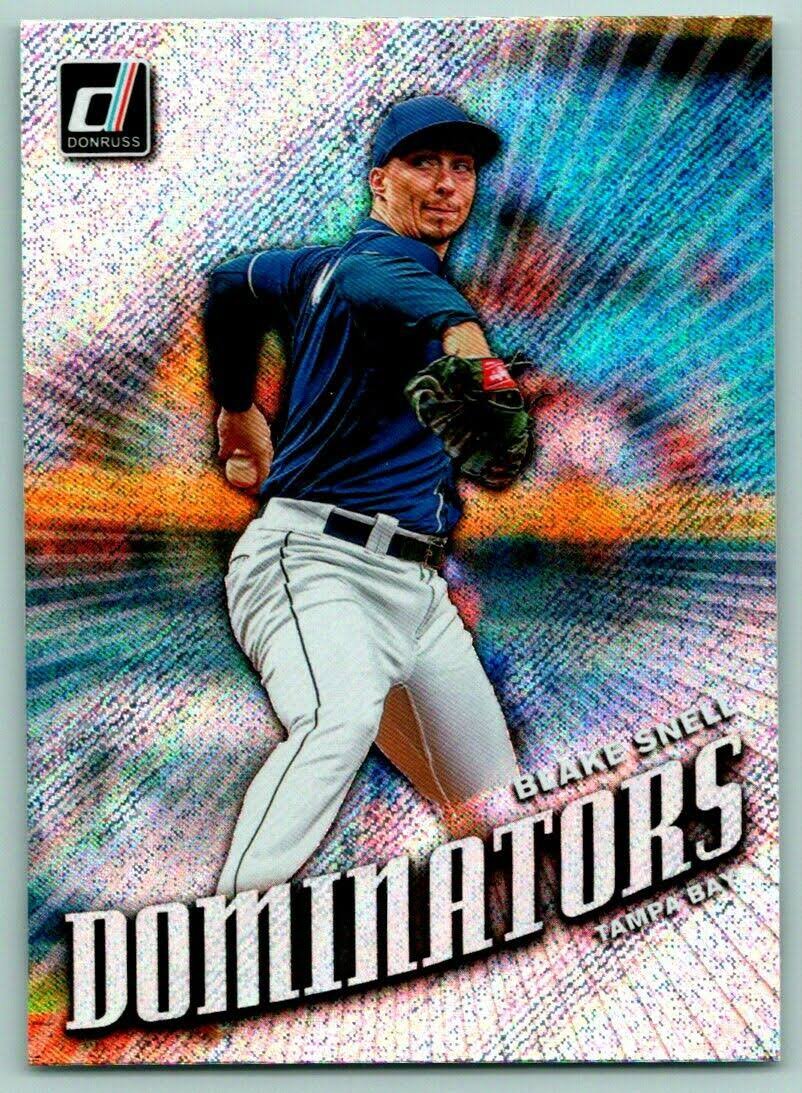 2019 Donruss Dominators Diamond 10 Blake Snell