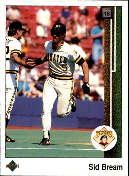 1989 Upper Deck 556 Sid Bream