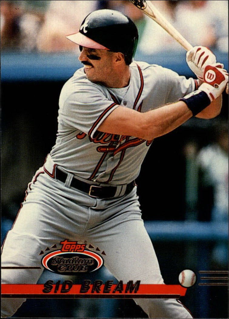 1993 Stadium Club 151 Sid Bream