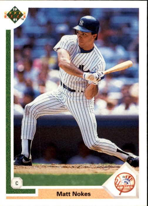 1991 Upper Deck 673 Matt Nokes